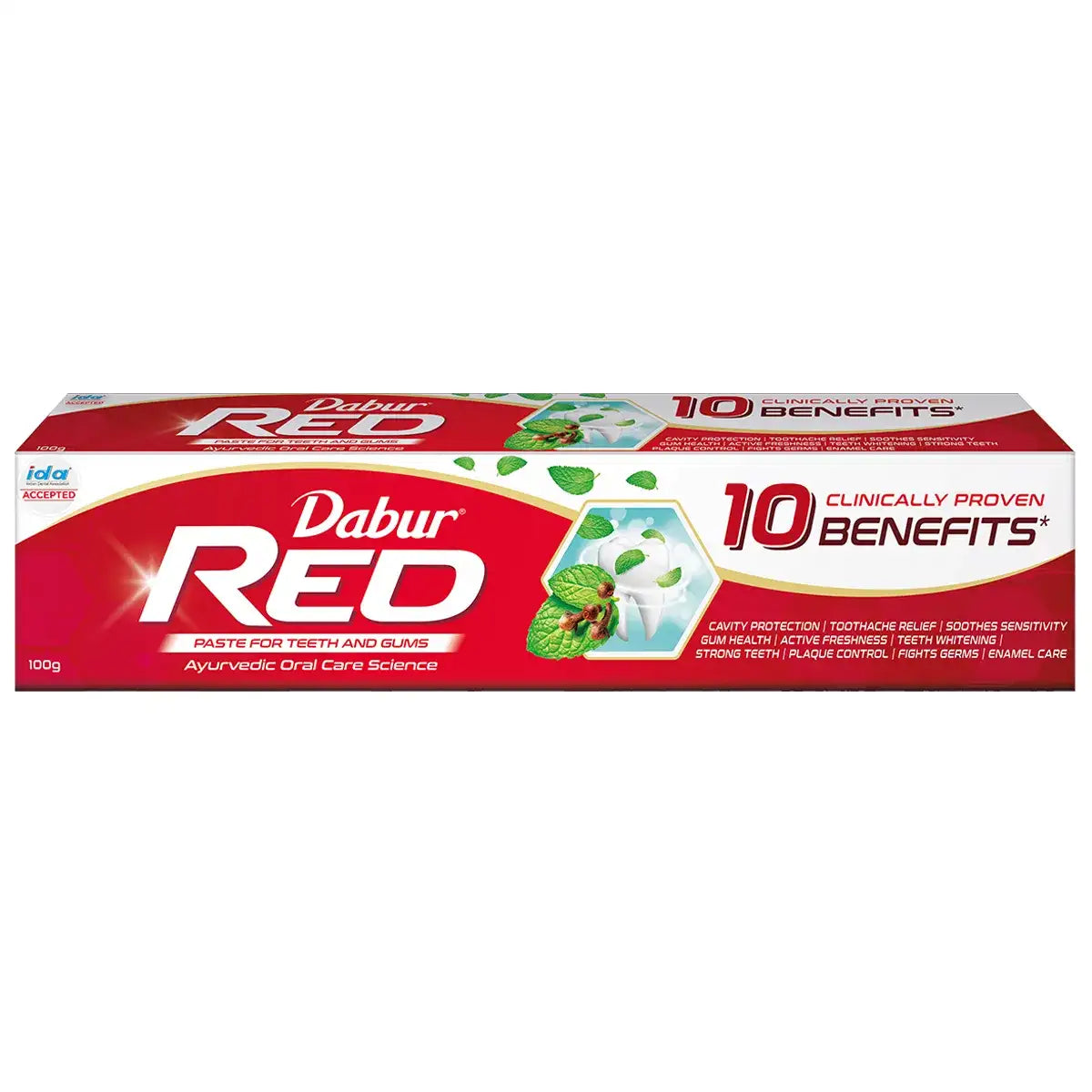 Dabur Red ziołowa pasta do zębów 200 g – opakowanie