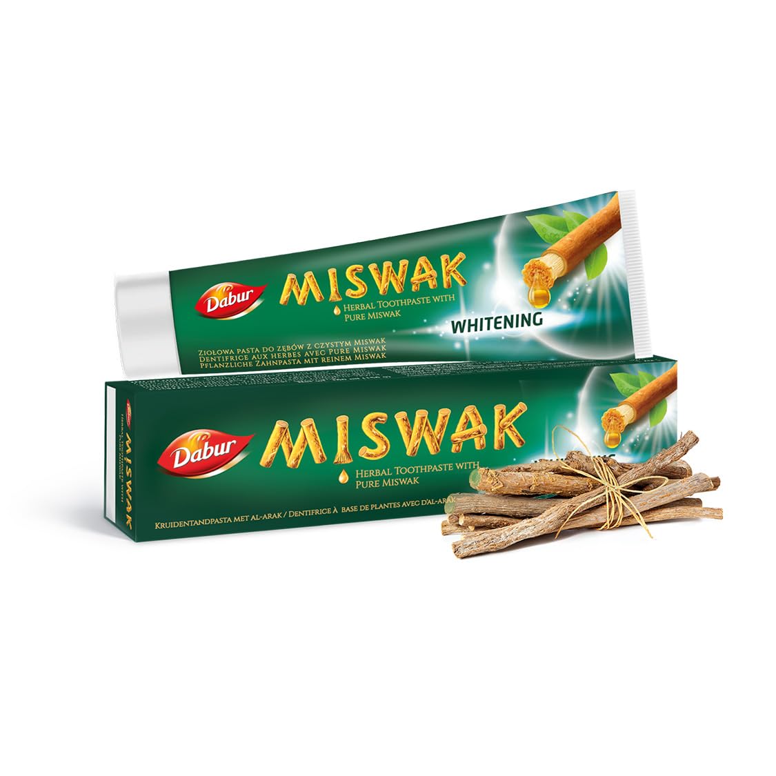 Dabur Miswak wybielająca pasta do zębów 100 g – opakowanie