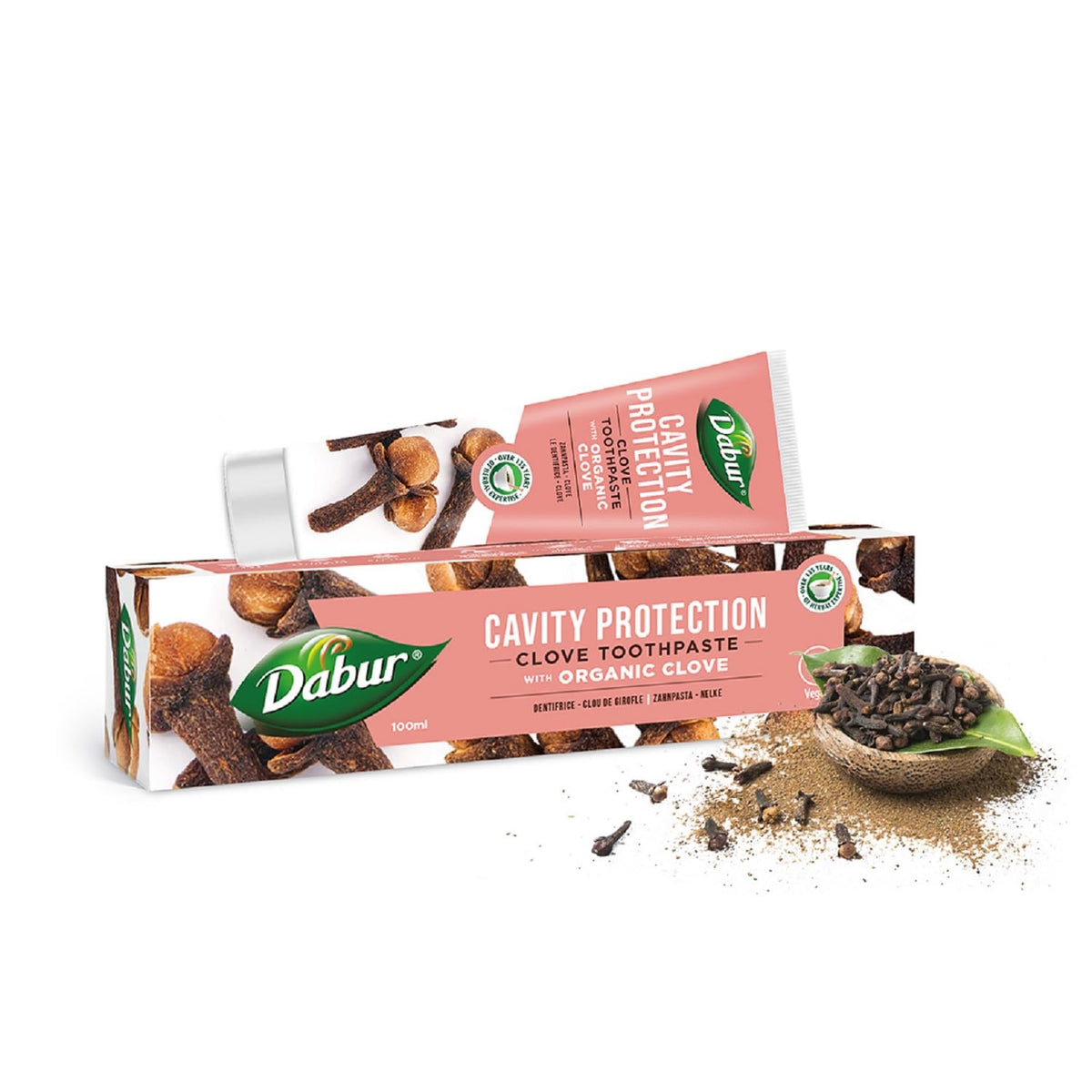 Dabur pasta do zębów z goździkami 100 ml – opakowanie