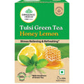 Organic India Tulsi Green Tea Honey Lemon – zielona herbata tulsi miód i cytryna – opakowanie