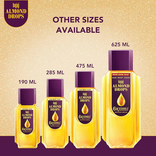 Bajaj Almond Drops olejek do włosów 285 ml – zdjęcie 2