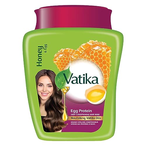 Vatika Naturals maska do włosów z białkiem jaja 500 g – opakowanie