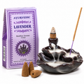 Lavender Ayurvedic incense cones