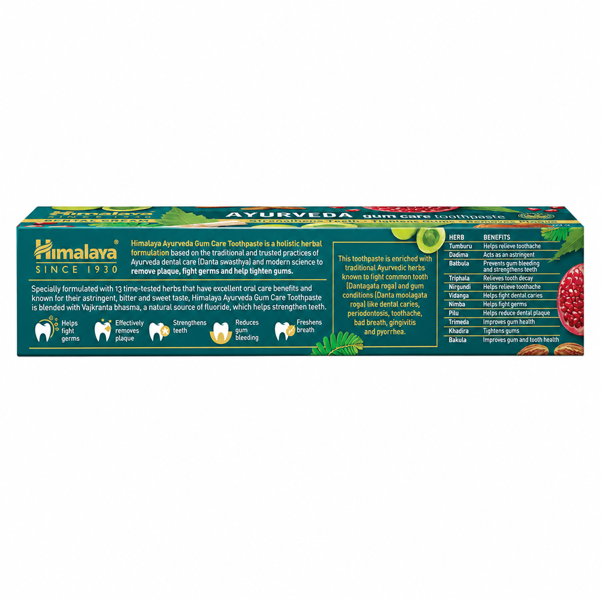 Himalaya Gum Care pasta do zębów 150 g – zdjęcie 2
