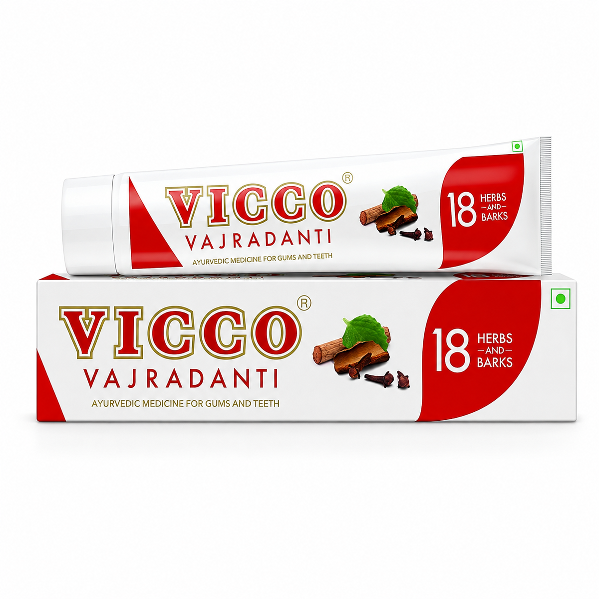 Vicco Vajradanti ziołowa pasta do zębów – opakowanie