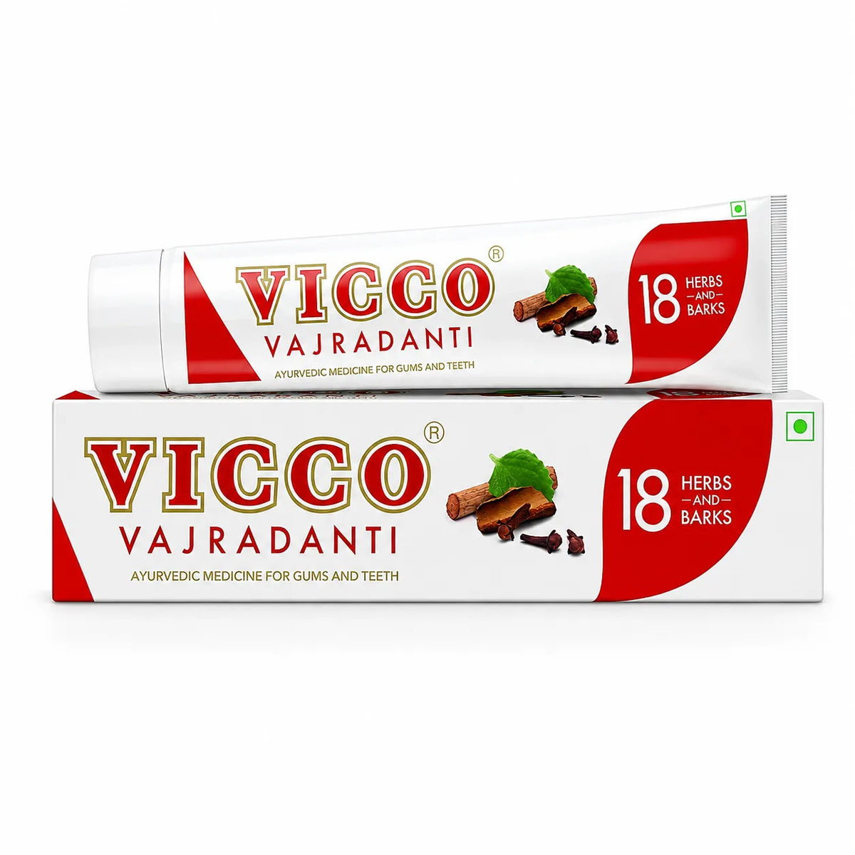 Vicco Vajradanti ziołowa pasta do zębów – opakowanie