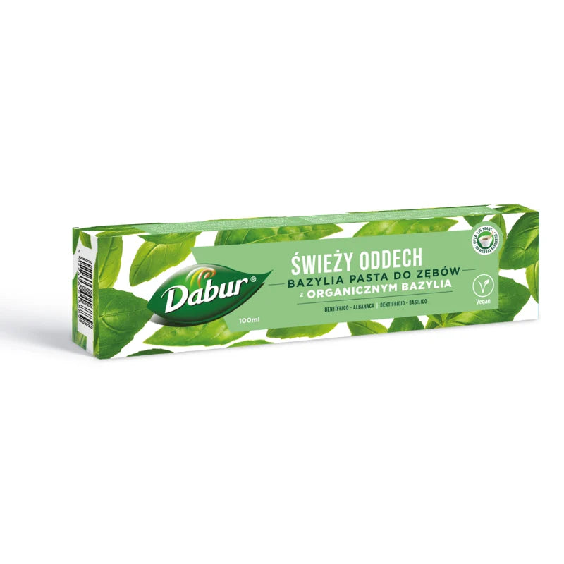 Dabur pasta do zębów z bazylią 100 ml – zdjęcie 2