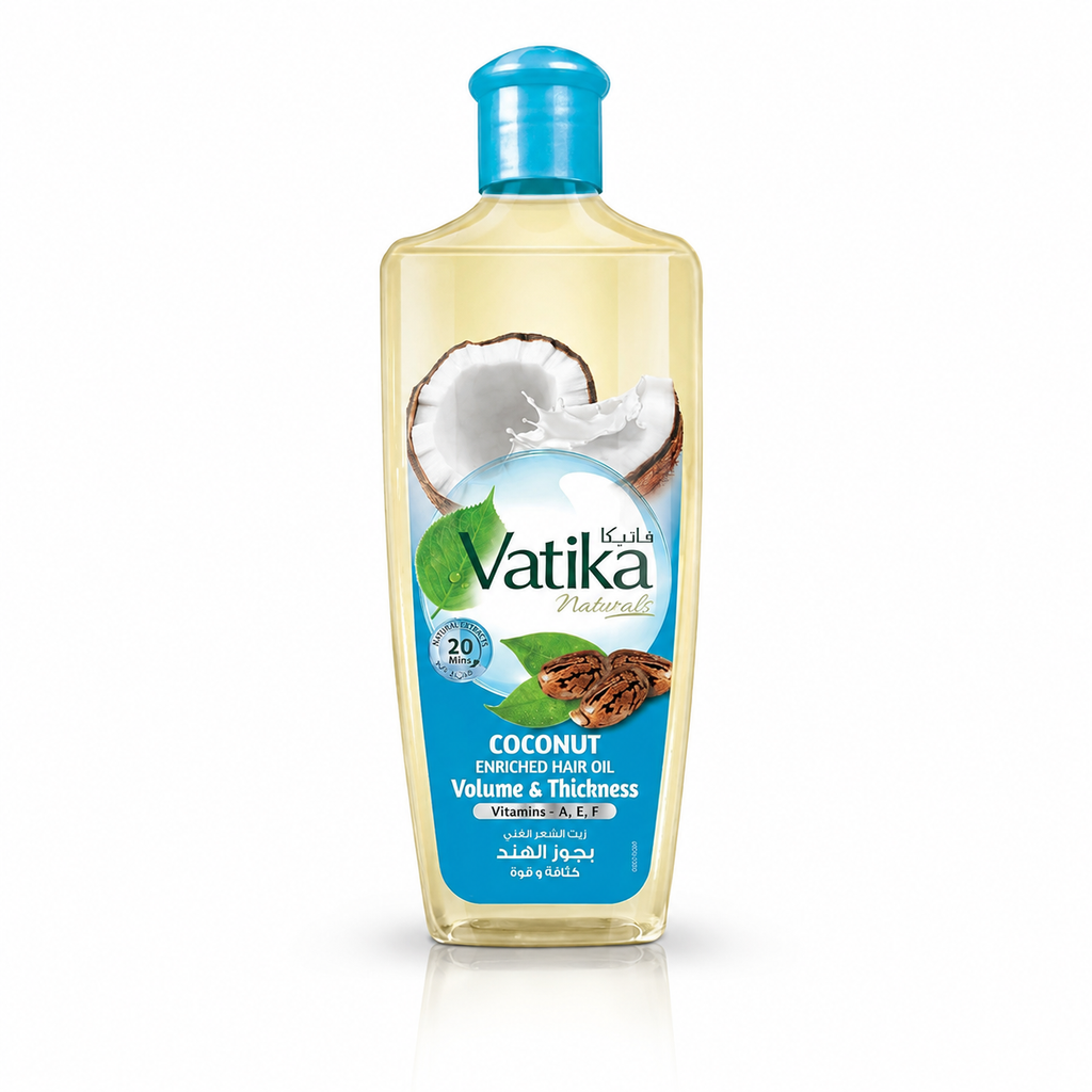 Dabur Vatika Coconut Hair Oil 200 ml front bottle