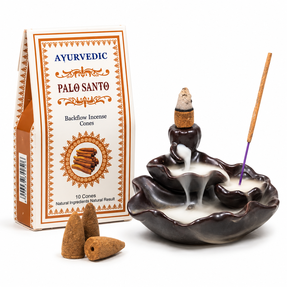 Palo Santo Ayurvedic incense cones