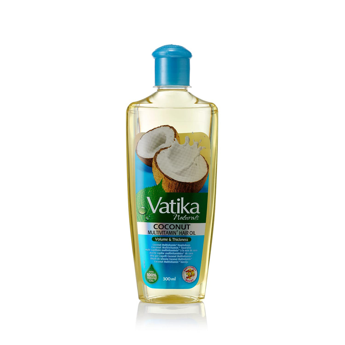 Vatika Naturals wzbogacony olej kokosowy do włosów 200 ml – opakowanie