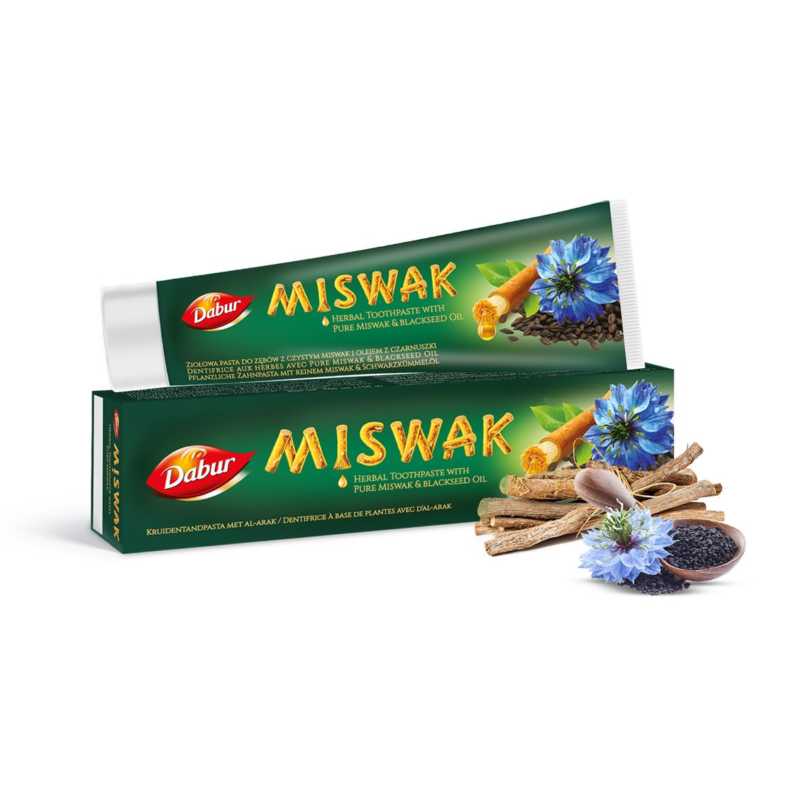 Dabur Miswak pasta do zębów z czarnuszką 100 g – opakowanie