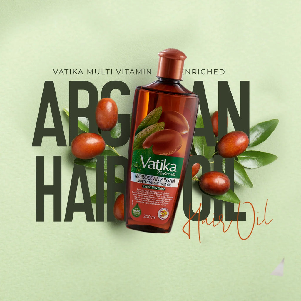 How to use Dabur Vatika Argan Hair Oil 200 ml