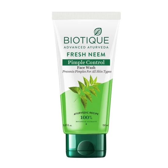 Biotique Fresh Neem żel do mycia twarzy 150 ml – zdjęcie 3