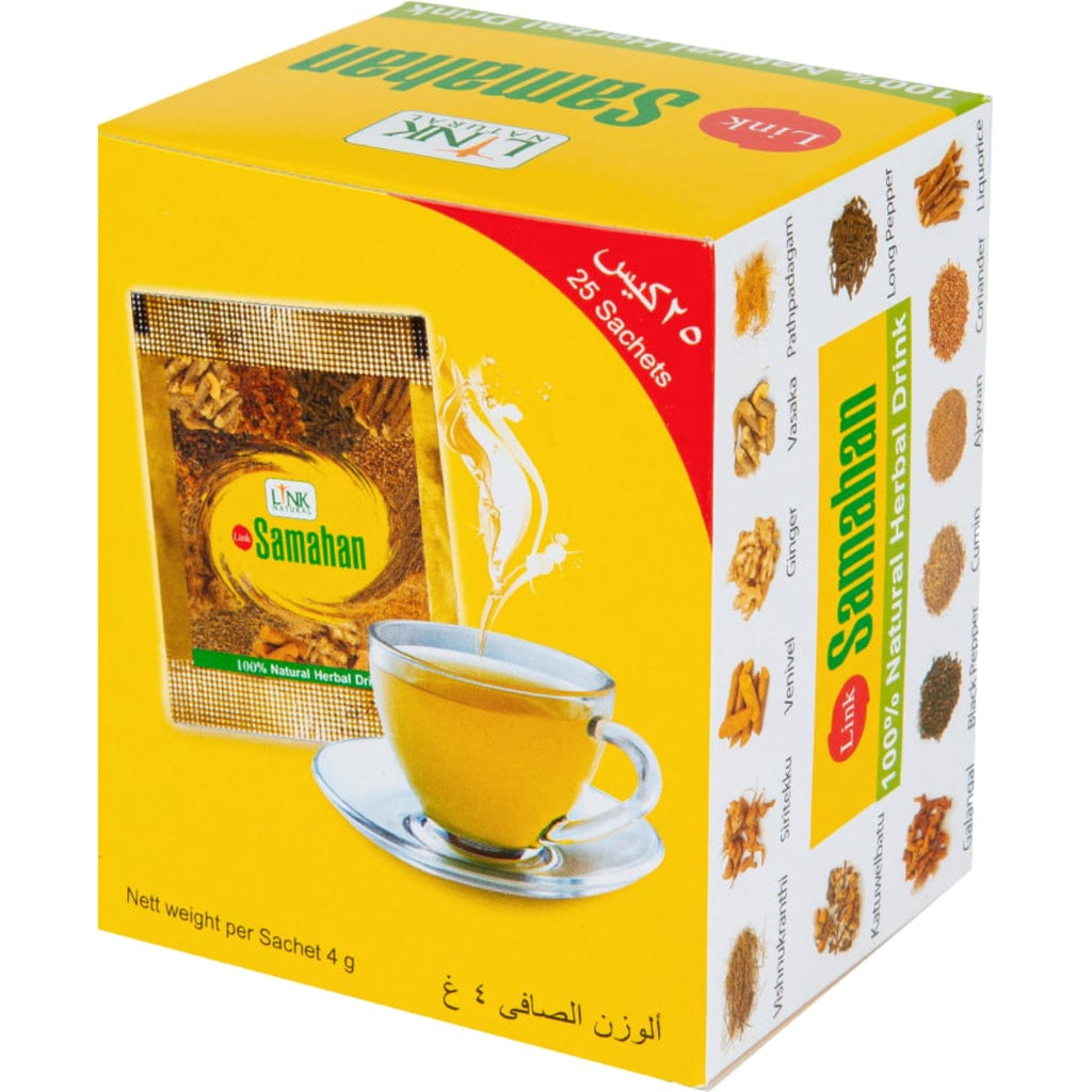 Herbata ziołowa Samahan Link Natural – opakowanie