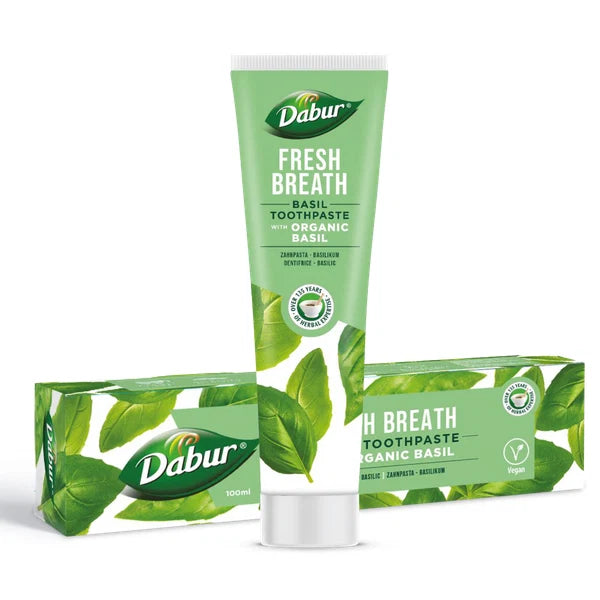 Dabur pasta do zębów z bazylią 100 ml – opakowanie
