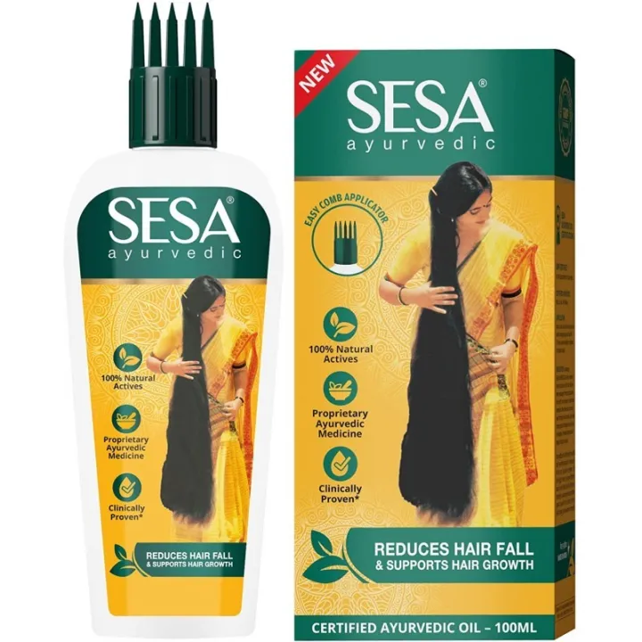 Sesa ajurwedyjski olejek do włosów 180 ml – opakowanie